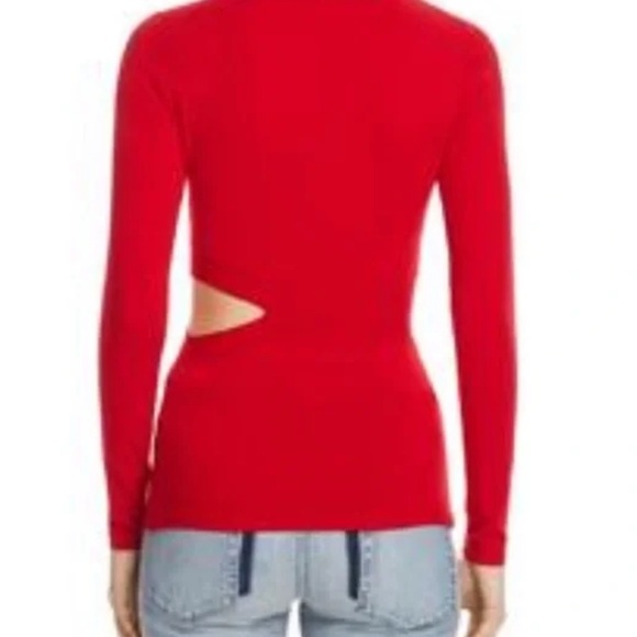 Elizabeth and James Kelton Cut-Out Pullover size small - Picture 2 of 6